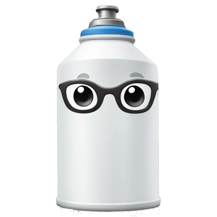 spraying paint emoji