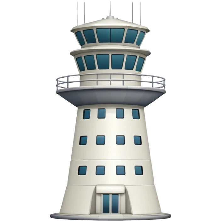 air traffic control tower emoji