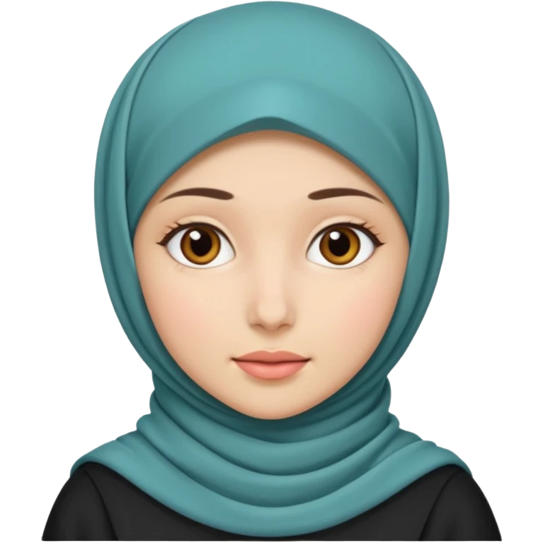 Girl wearing hijab emoji