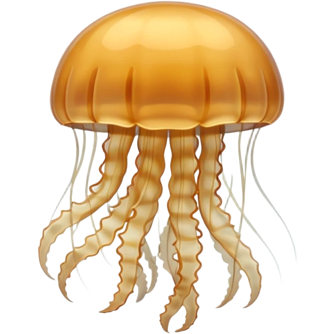 Withe beige Jellyfish emoji