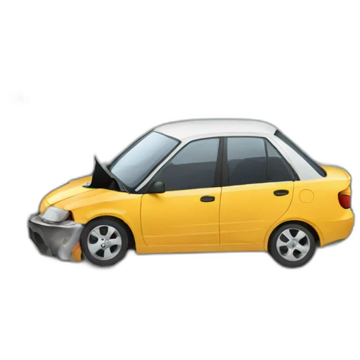 Road accident emoji