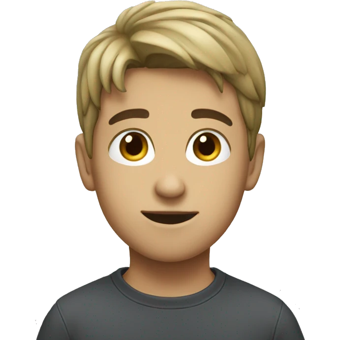 quiet boy emoji