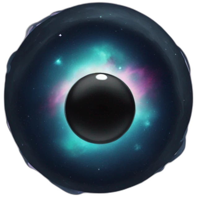 black hole maskot emoji