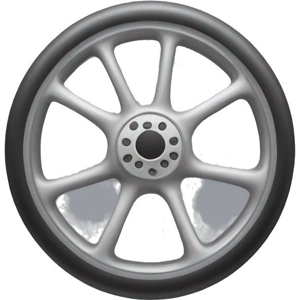 Racing wheel emoji