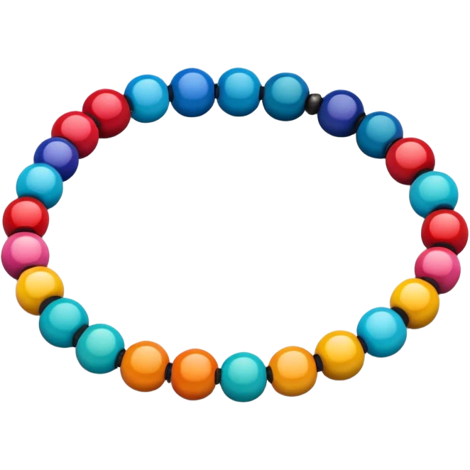 beaded bracelet emoji