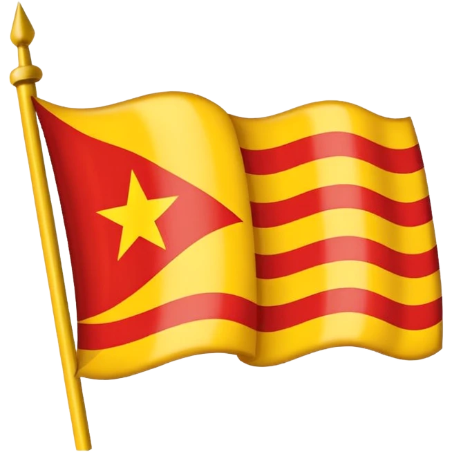Southern vietnamese flag emoji