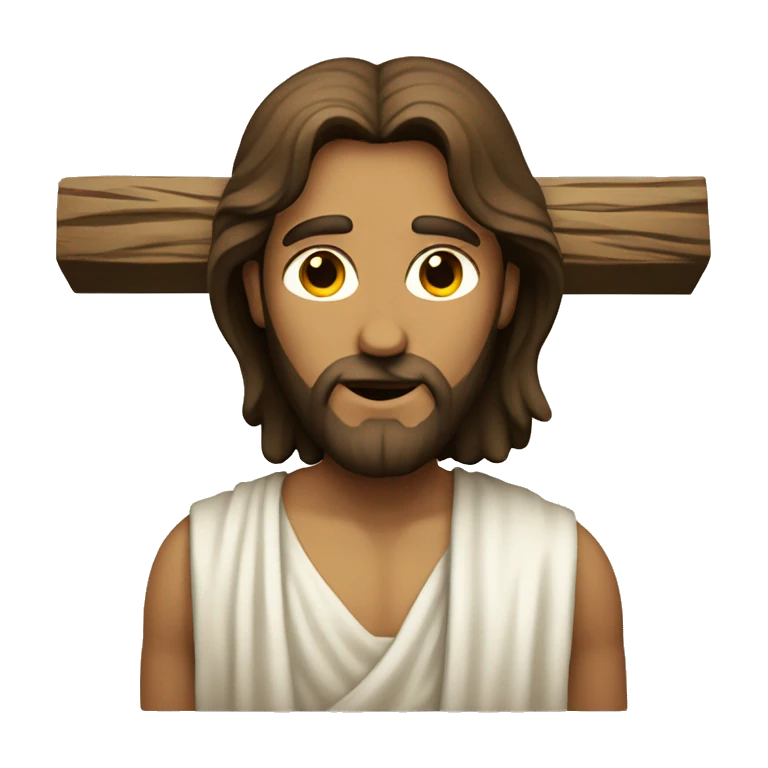 Jesus cross emoji