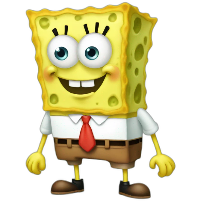 Spongebob and Mister Krabs ! emoji