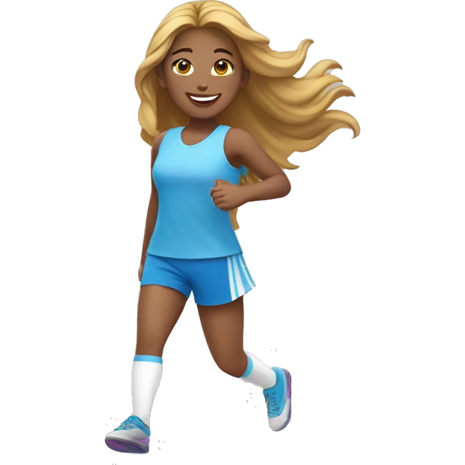Menina trans jogando vôlei  emoji