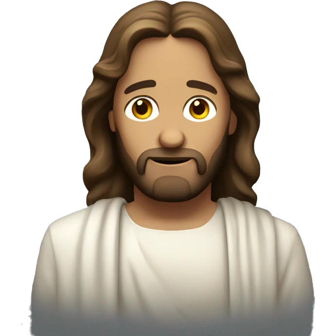 jesus shrugs emoji