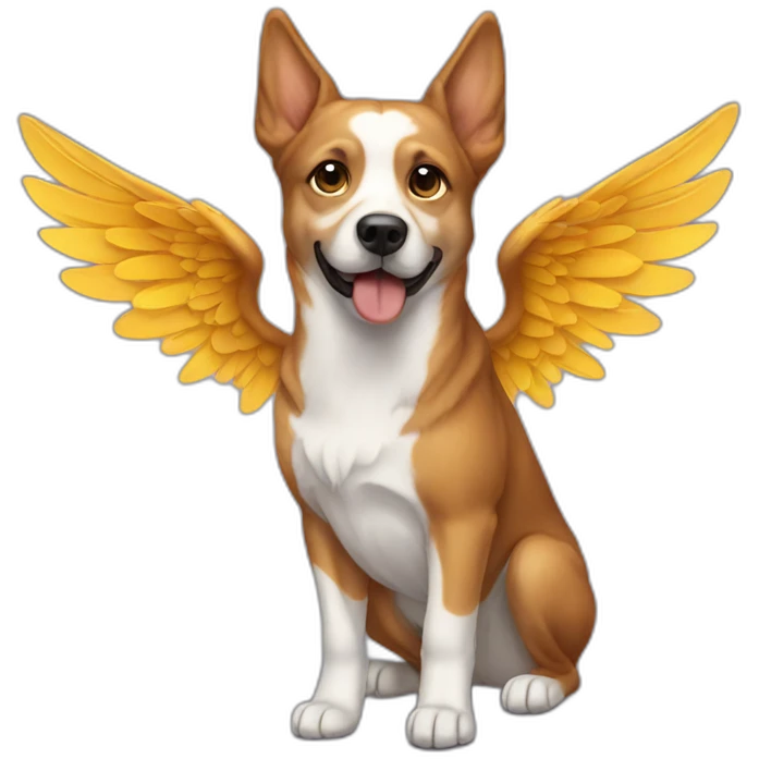 Dog-with-wings emoji