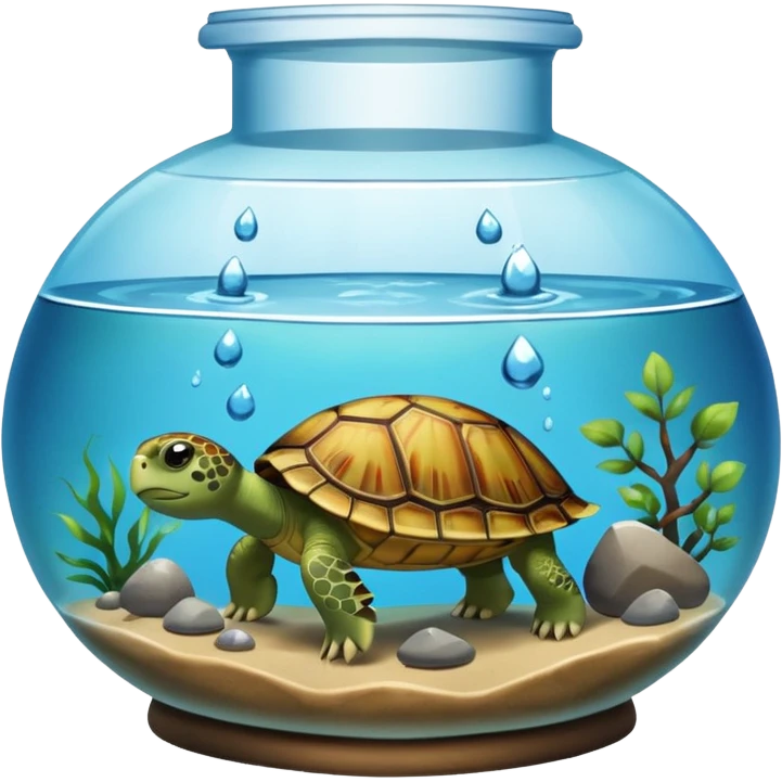 Turtle tank  emoji