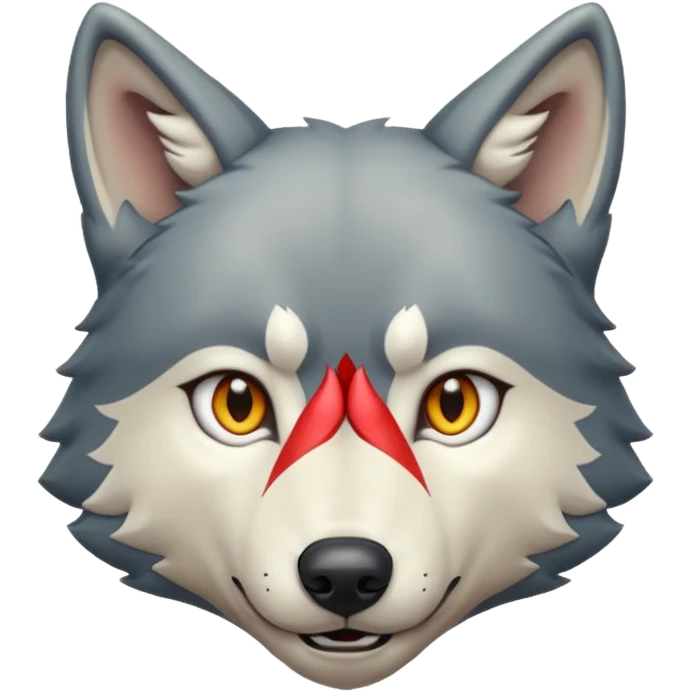 Wolf smull emoji