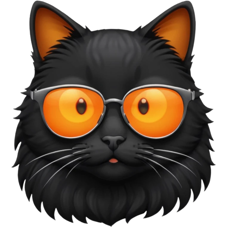 Cat wearing sunglasses emoji