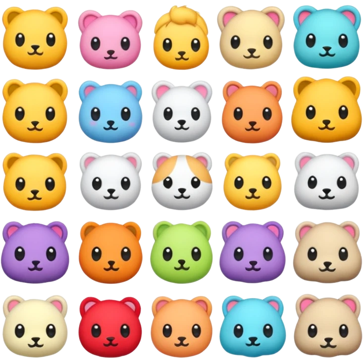 Plushies emoji