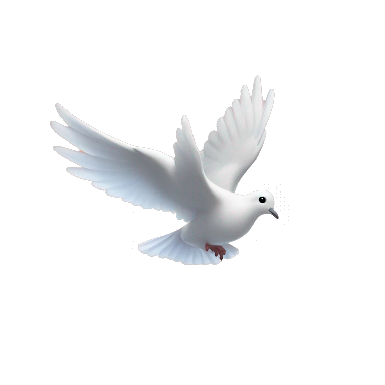 Dove  sky emoji