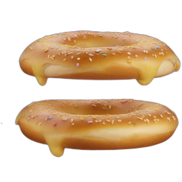 Cosmic bagel emoji