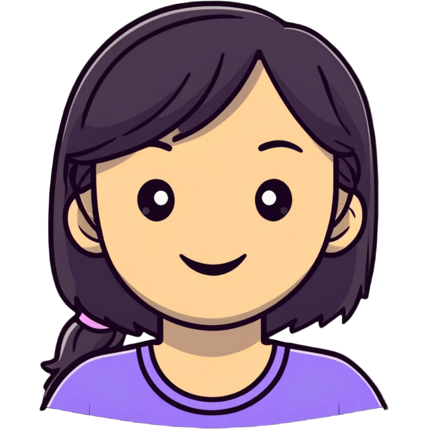 Beautiful smiling girl jinx emoji