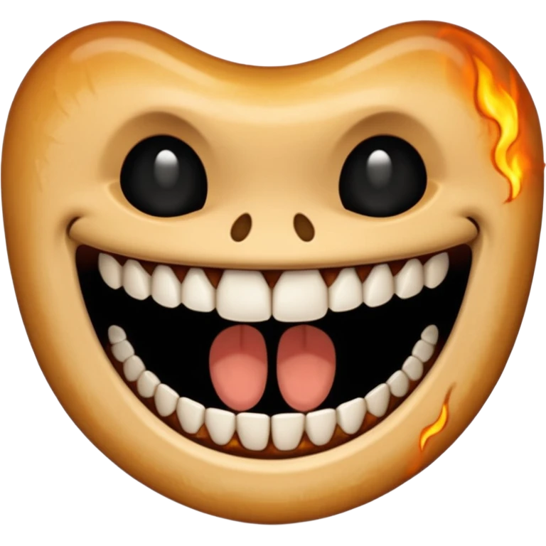 Grilled teeth emoji