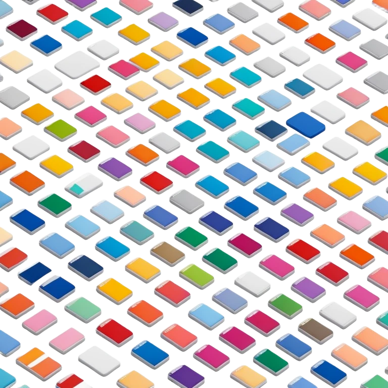 Pantone cards emoji