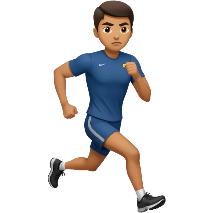 aggressive fbi runner emoji
