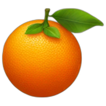 tangerine emoji