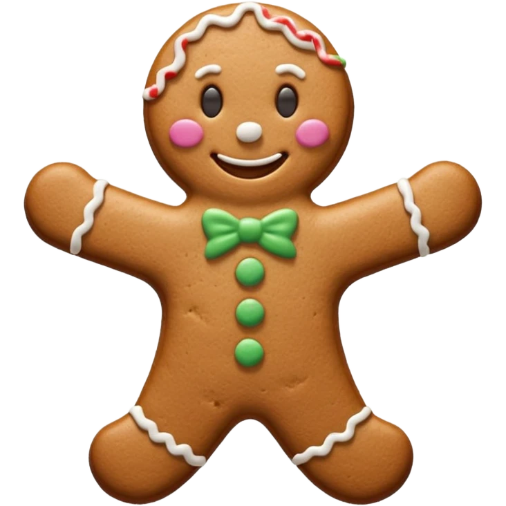 I want a gingerbread cookie but it has to be similar to the one from shrek emoji