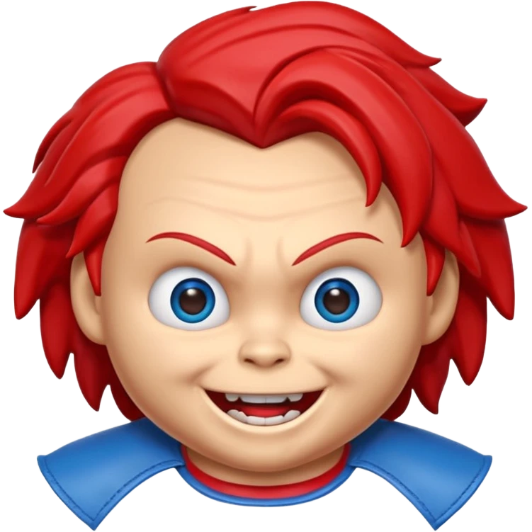 Un emojin de chuky emoji