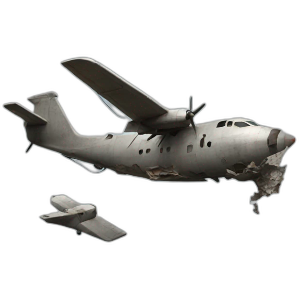 Plane wreck emoji