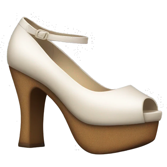 platform heel emoji