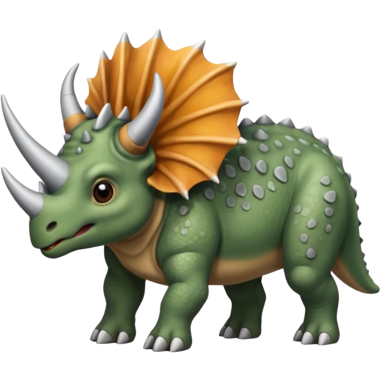 Triceratops emoji