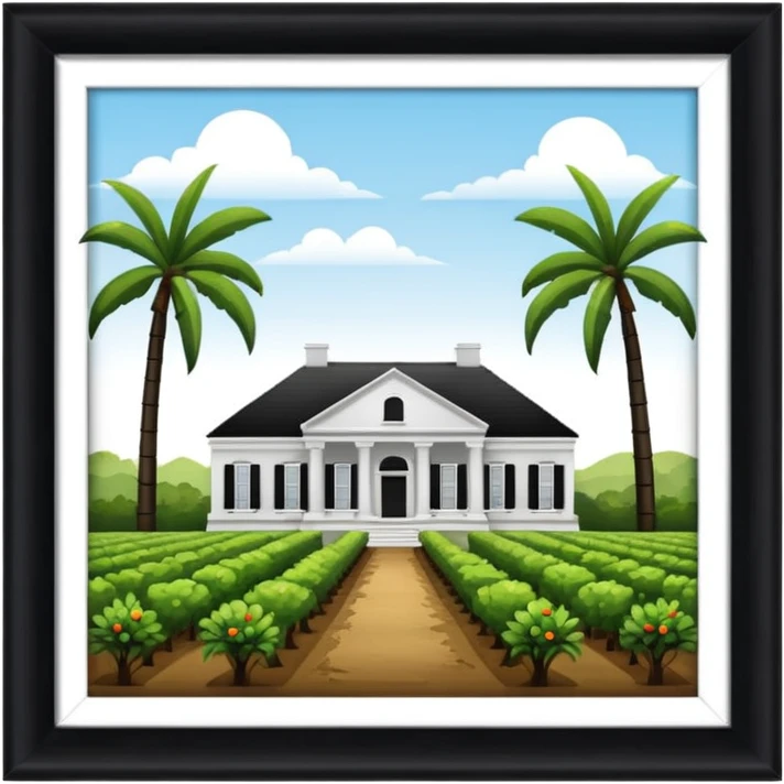 Black butler plantation  emoji