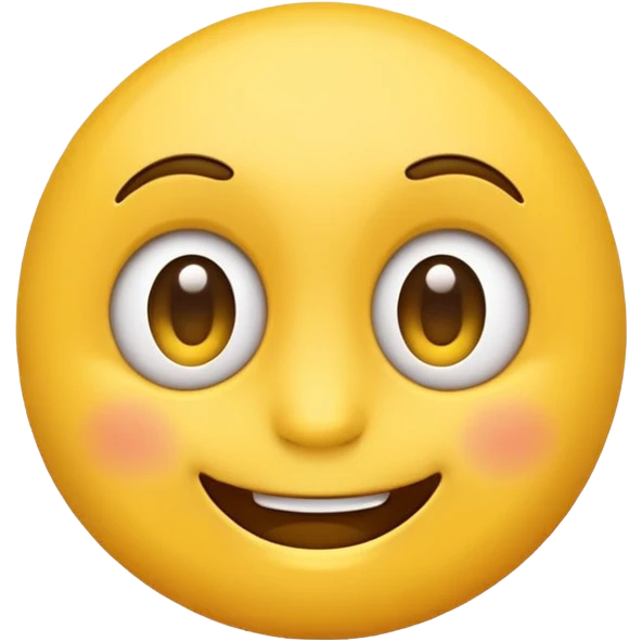 Emoji looks Mischievous  emoji