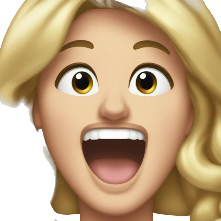 Adele excited emoji