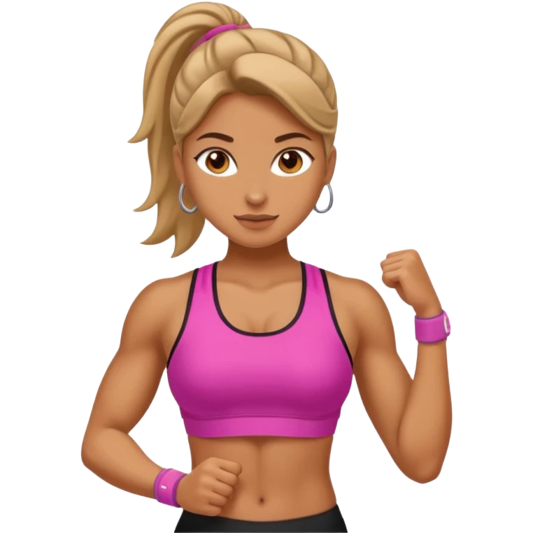 Gym girl naked emoji