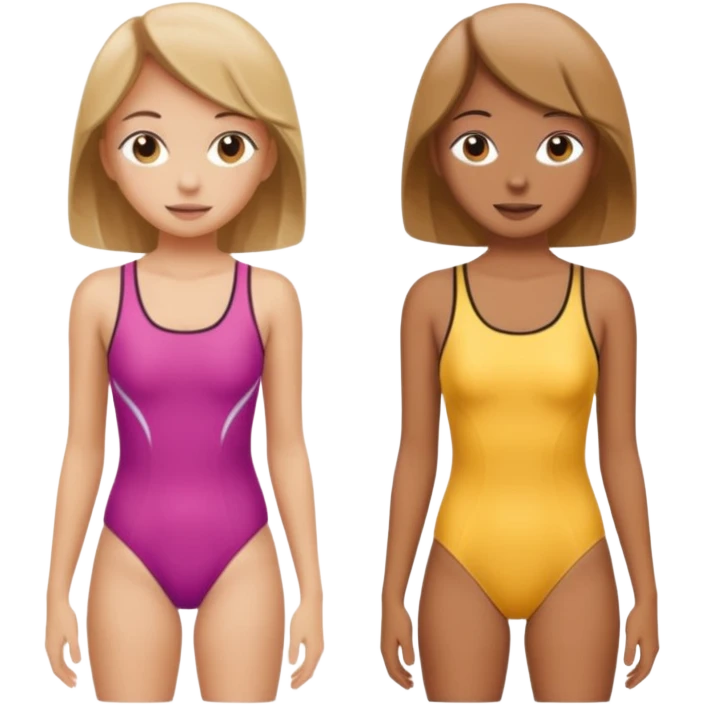 one-piece swimsuit for girl  emoji