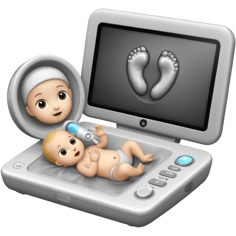 "Baby ultrasound emoji