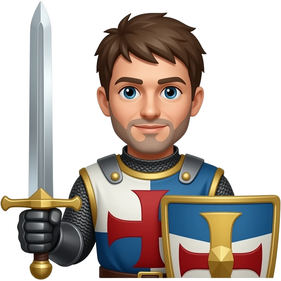 Crusader swird emoji