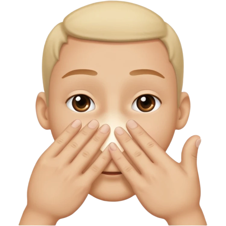 gesto de meter la nariz por los dedos mientras los dedos hacen un círculo. Así: 👌🏻 emoji