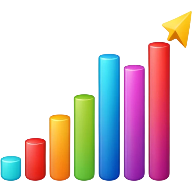 Graph increase emoji