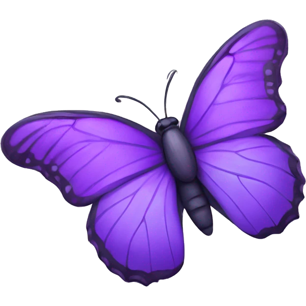 purple butterfly emoji