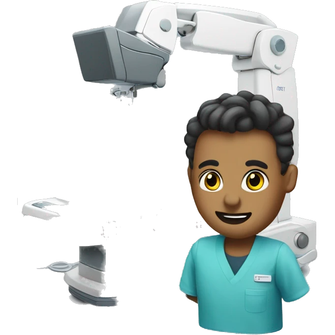 C-arm interventional radiology  emoji