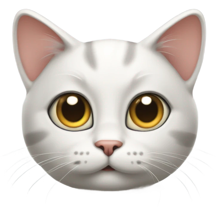 Cat in fish eye view emoji