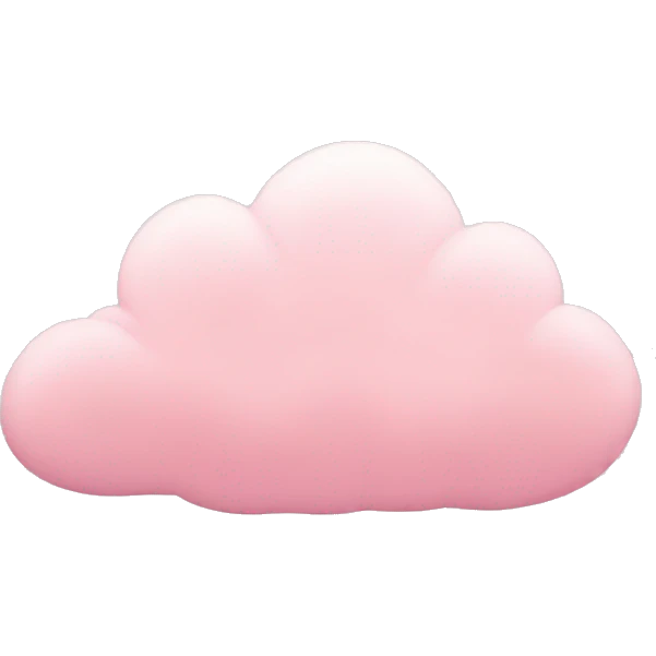 light pink clouds emoji