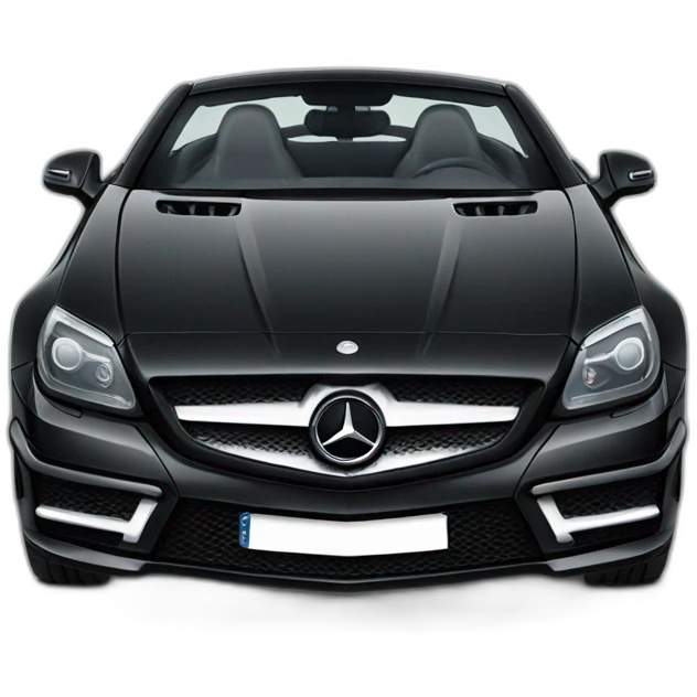 Black-Mercedes-slk emoji