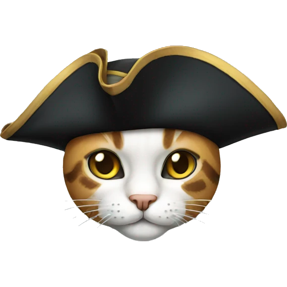 pirate cat emoji