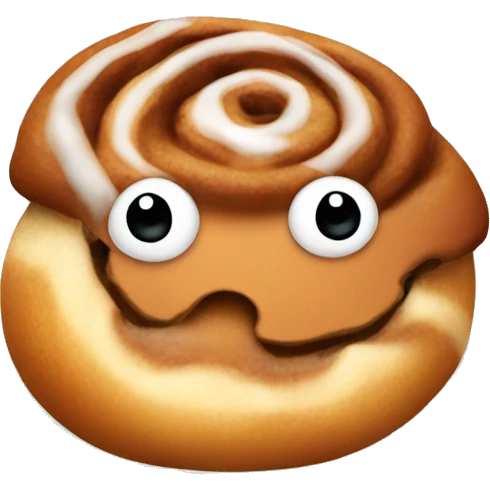 Cinnamon roll emoji