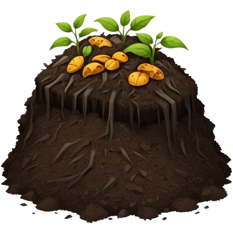compost pile emoji
