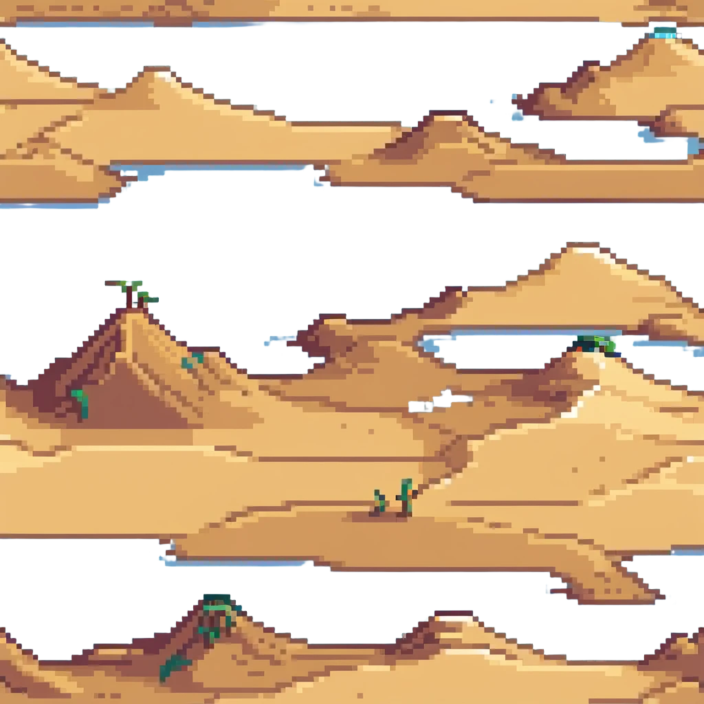 sand dunes in a vast desert emoji