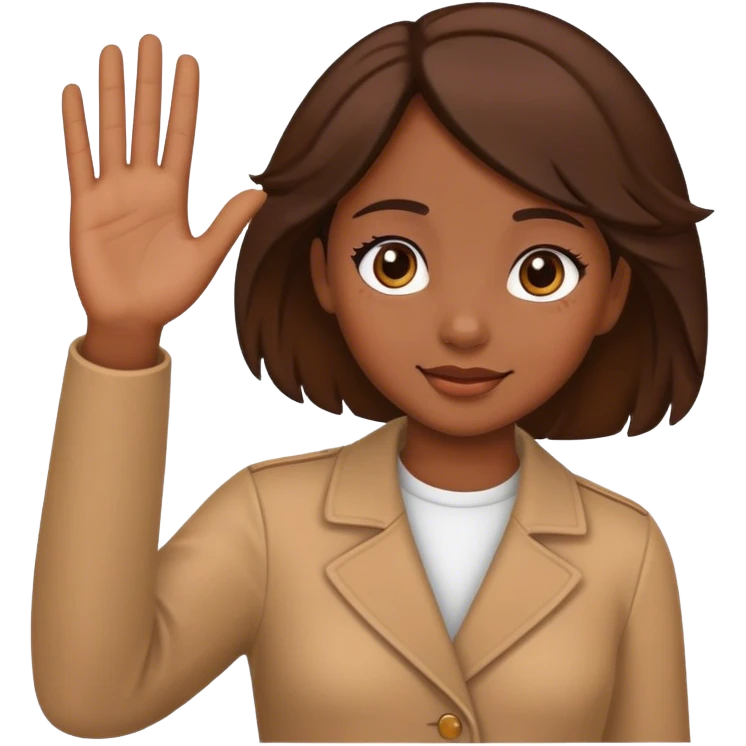 Girl bye emoji
